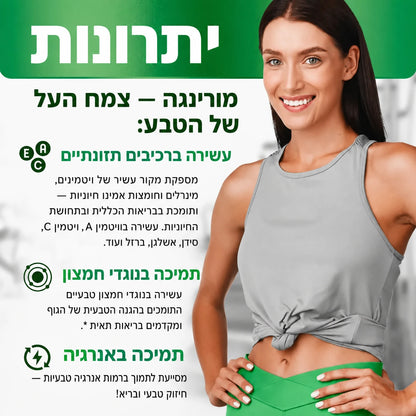 Rozela™ Moringa   תמיכה טבעית בקורטיזול המסייעת להשיב את האיזון מבפנים ומבחוץ